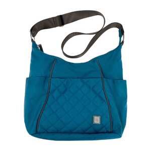 Ellington Blue Gray Quilted Shoulder Bag | Stylish & Versatile
